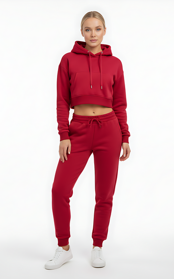 Women-s-Crop-Hoodie-Tracksuits-Sporty-Cute SKM