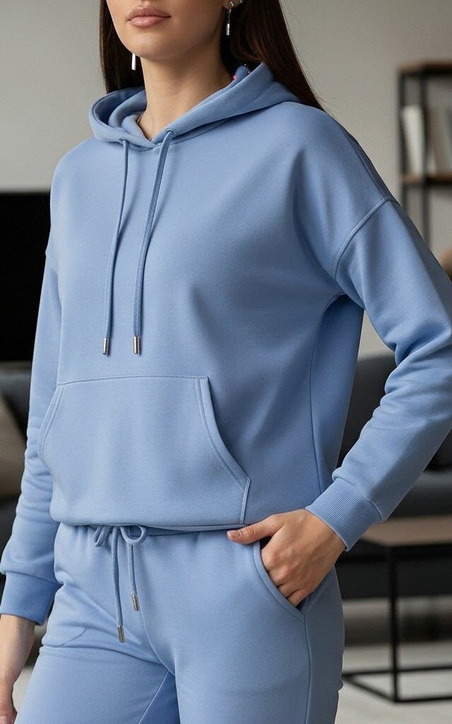 Indigo Hoodie Tracksuit