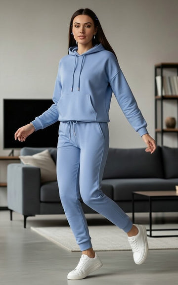 Indigo Hoodie Tracksuit