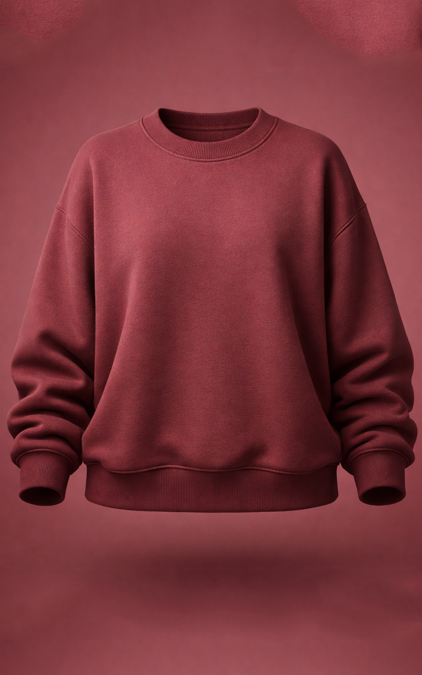 Maroon Men's Classic Sweatshirt
