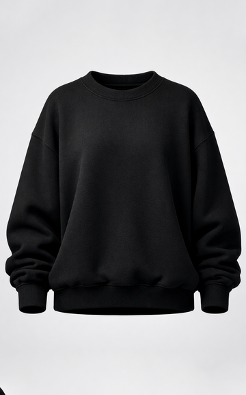 Black Men's Classic Sweatshirt
