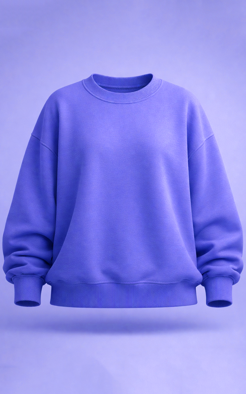 Purple Men's Classic Sweatshirt