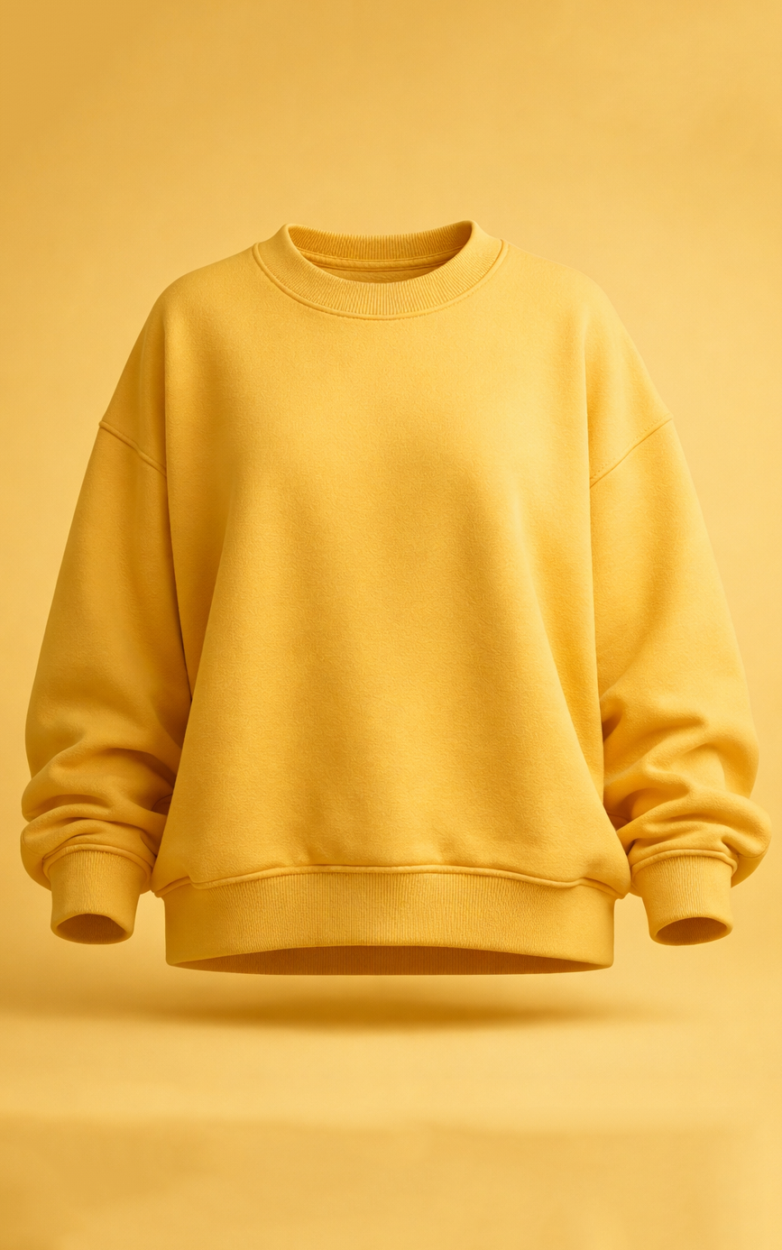 Gold Men's Classic Sweatshirt