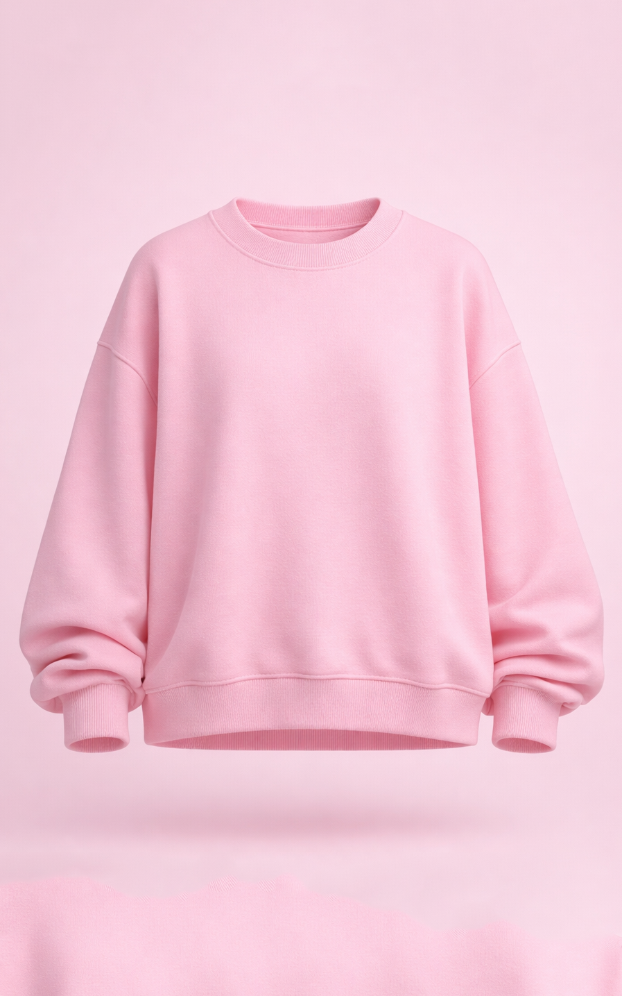 Baby Pink Men's Classic Sweatshirt