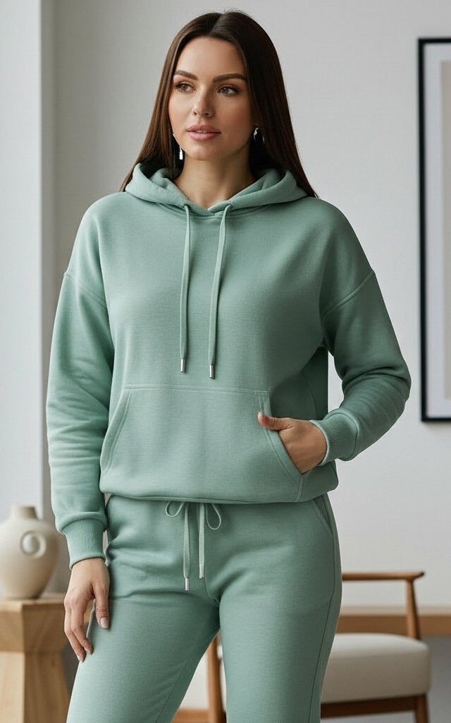 See Green Hoodie Tracksuit