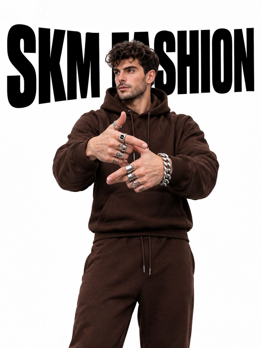 Premium Men Hoodie Tracksuit | SKM