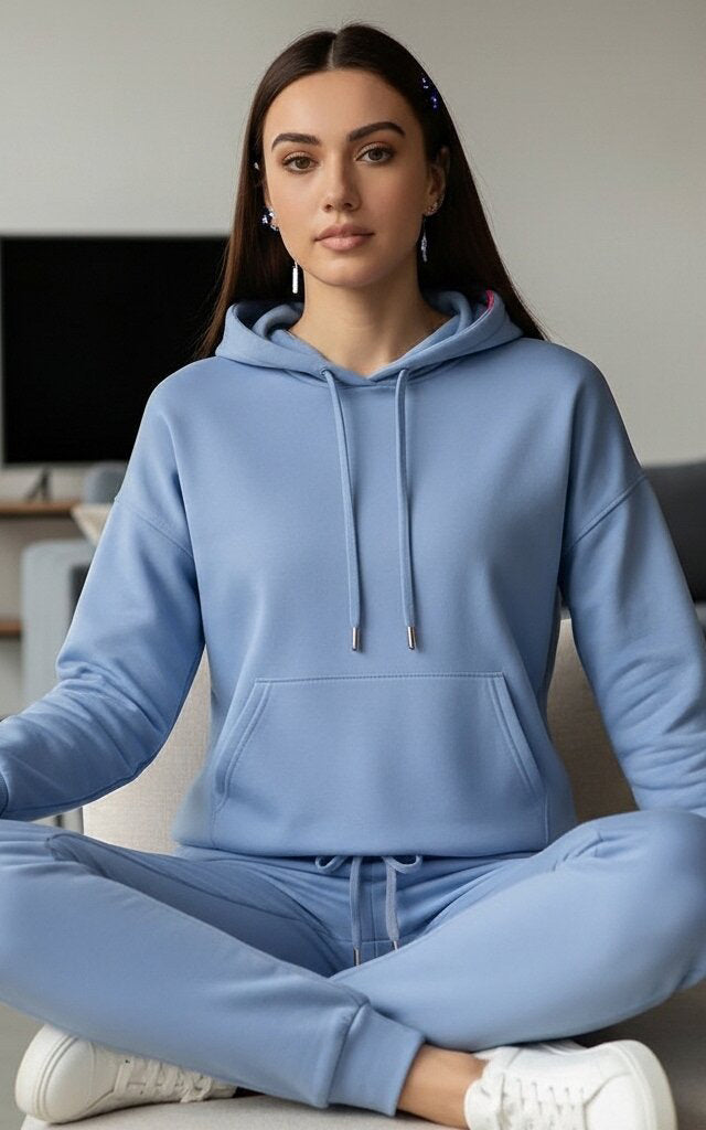 Indigo Hoodie Tracksuit