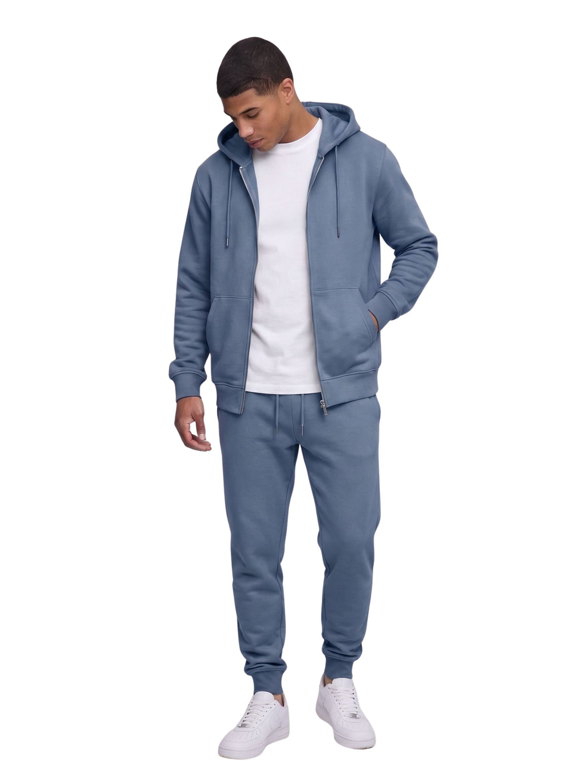 Men Zip Up Hoodie Tracksuit | SKM