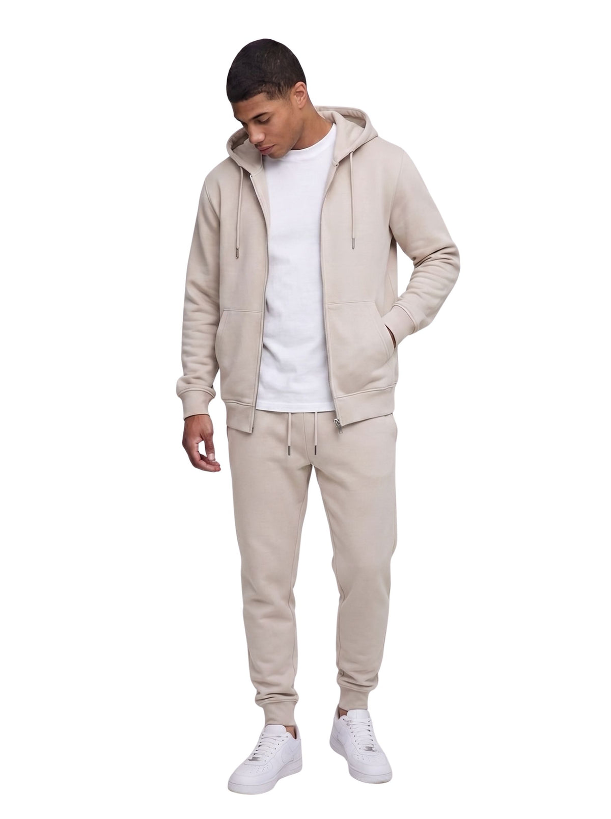 Men Zip Up Hoodie Tracksuit | SKM