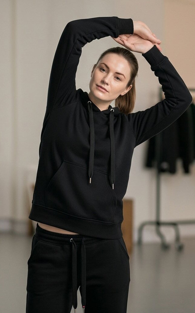 Black Hoodie Tracksuit