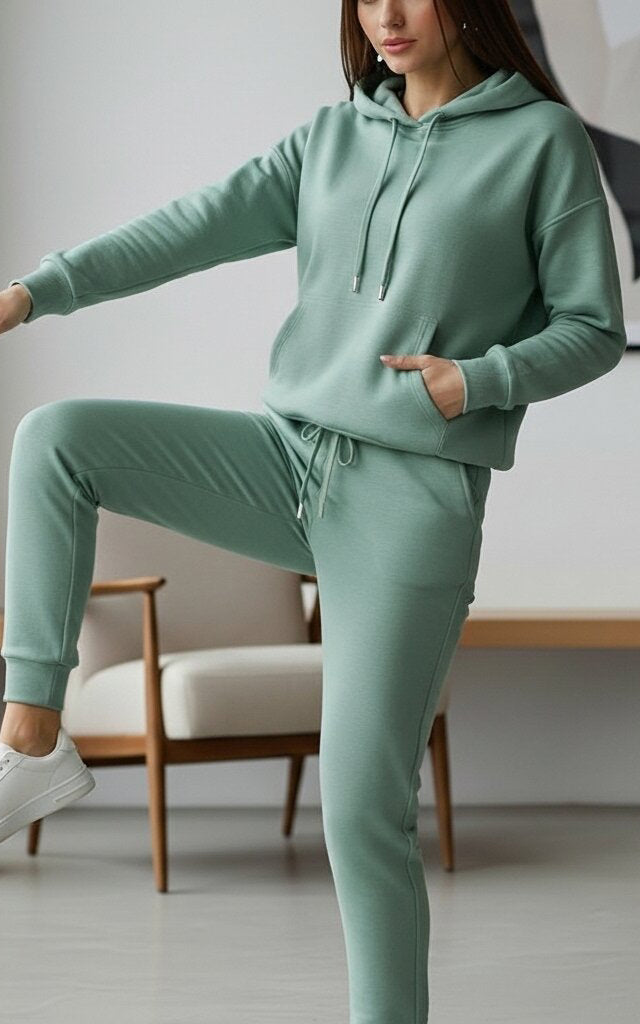 See Green Hoodie Tracksuit
