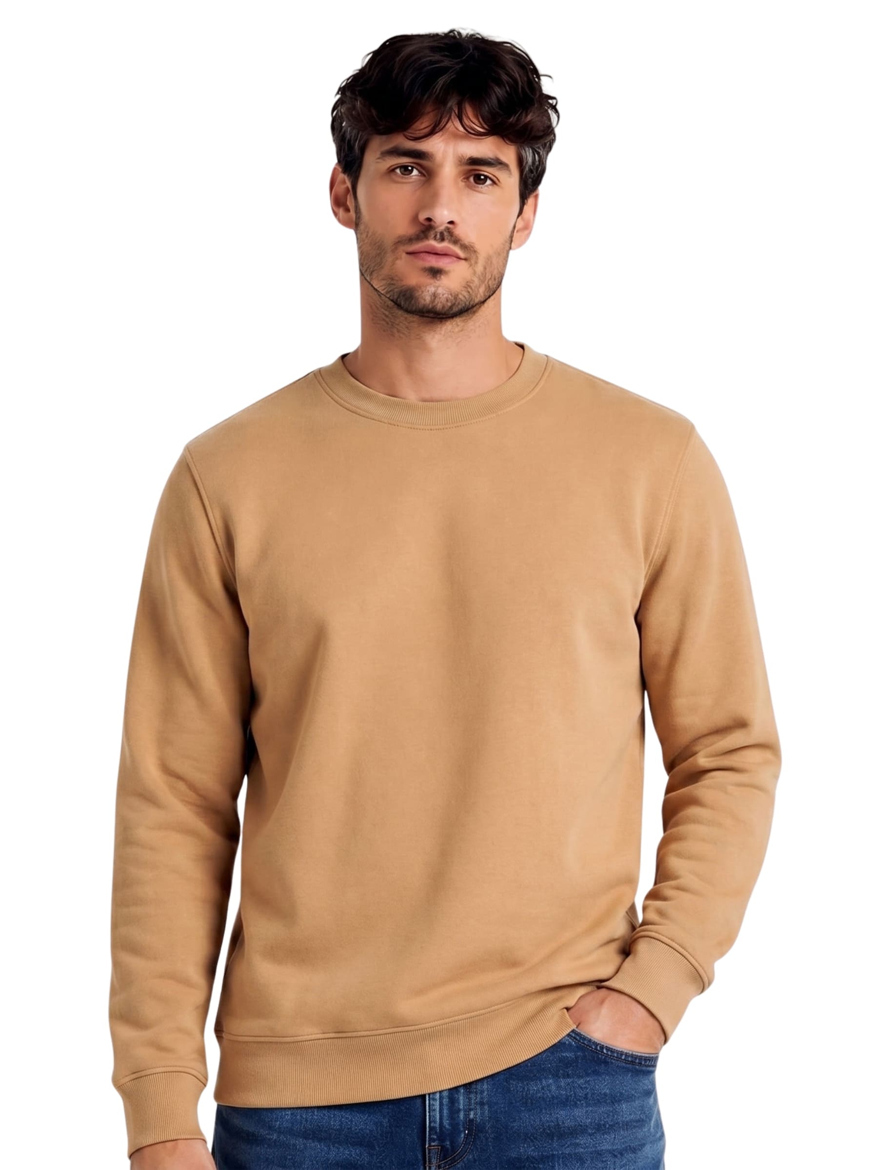 Cozy Men's Sweatshirts | SKM Camel