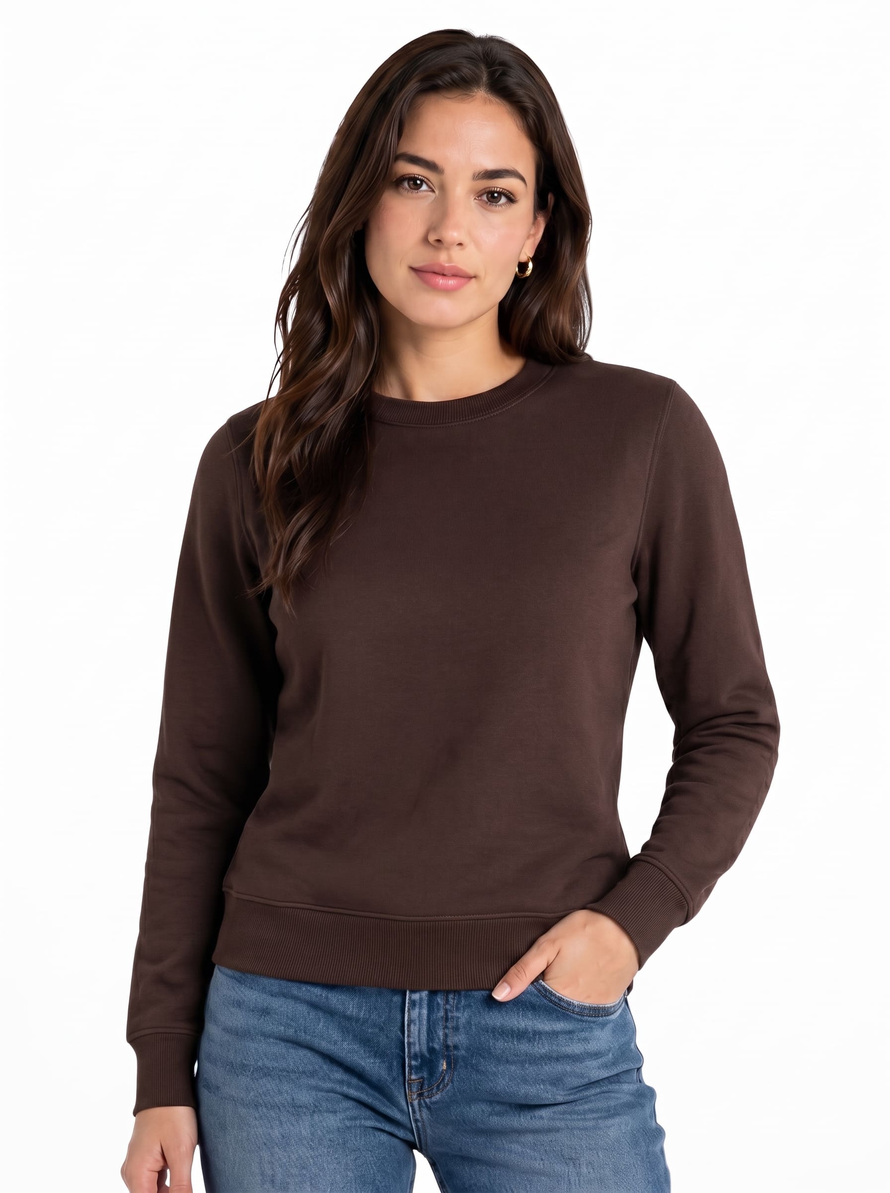 Women's Sweatshirts Pack of 3 | SKM Khaki