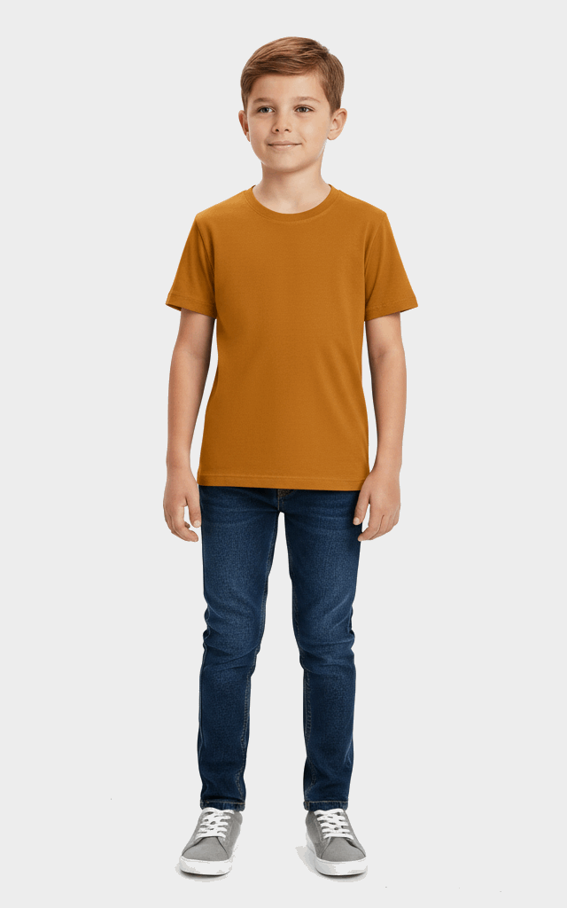 Half Sleeve T-Shirt for Boys – Comfortable & Stylish Everyday Wear Navy Blue