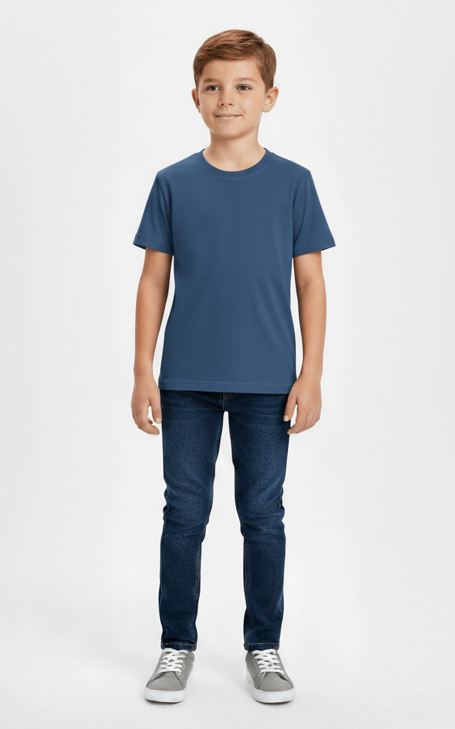 Half Sleeve T-Shirt for Boys – Comfortable & Stylish Everyday Wear Green