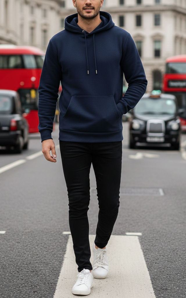 Navy Hoodie
