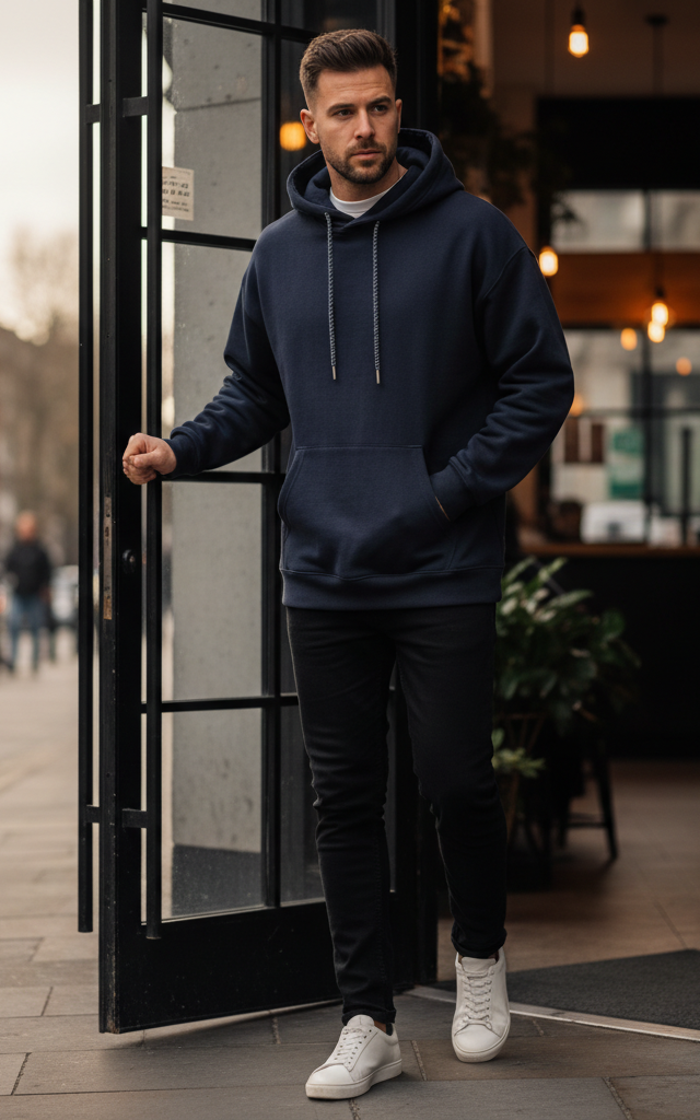 Navy Hoodie