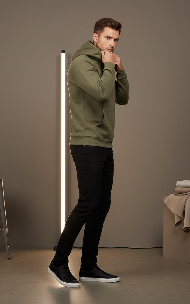 Khaki Hoodie