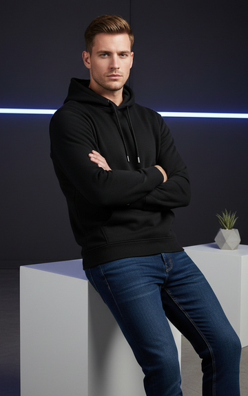 Black Hoodie Black
