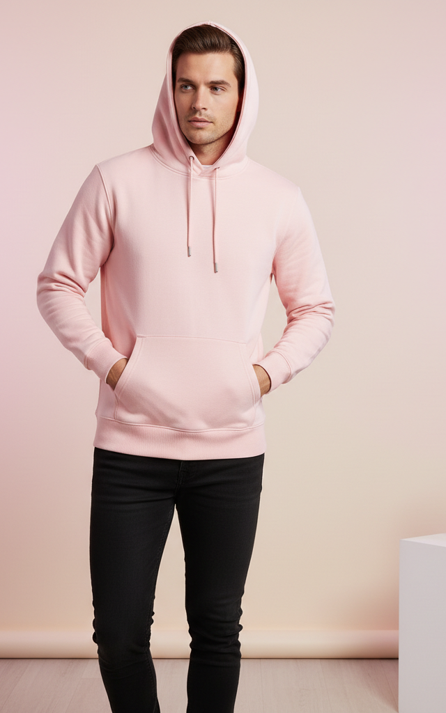 Pink Hoodie Baby Pink