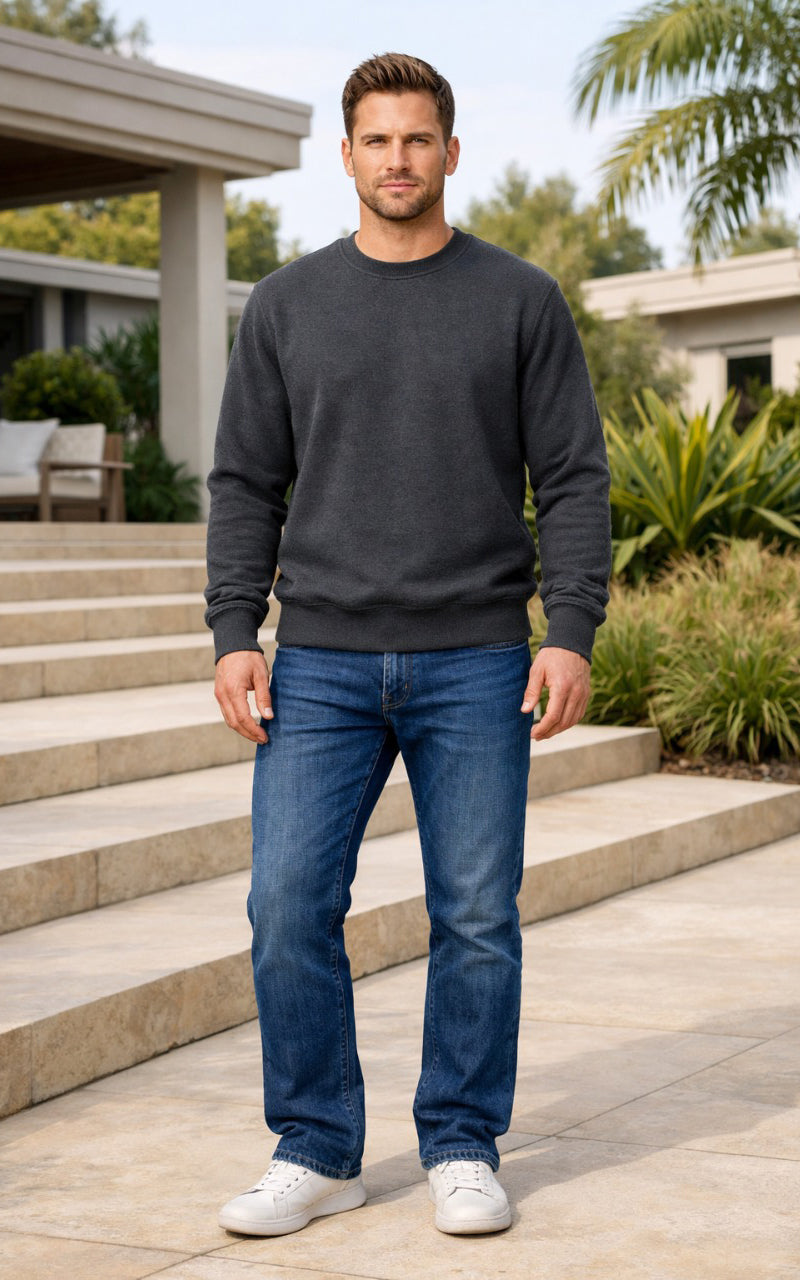 Charcoal Men's Classic Sweatshirt