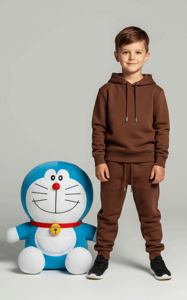 Chocolate Brown Hoodie Tracksuit Chocolate Brown
