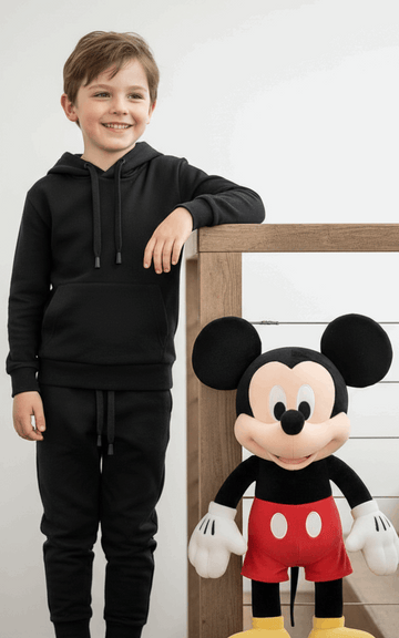 Black Hoodie Tracksuit