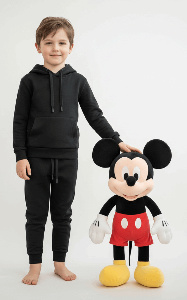 Black Hoodie Tracksuit