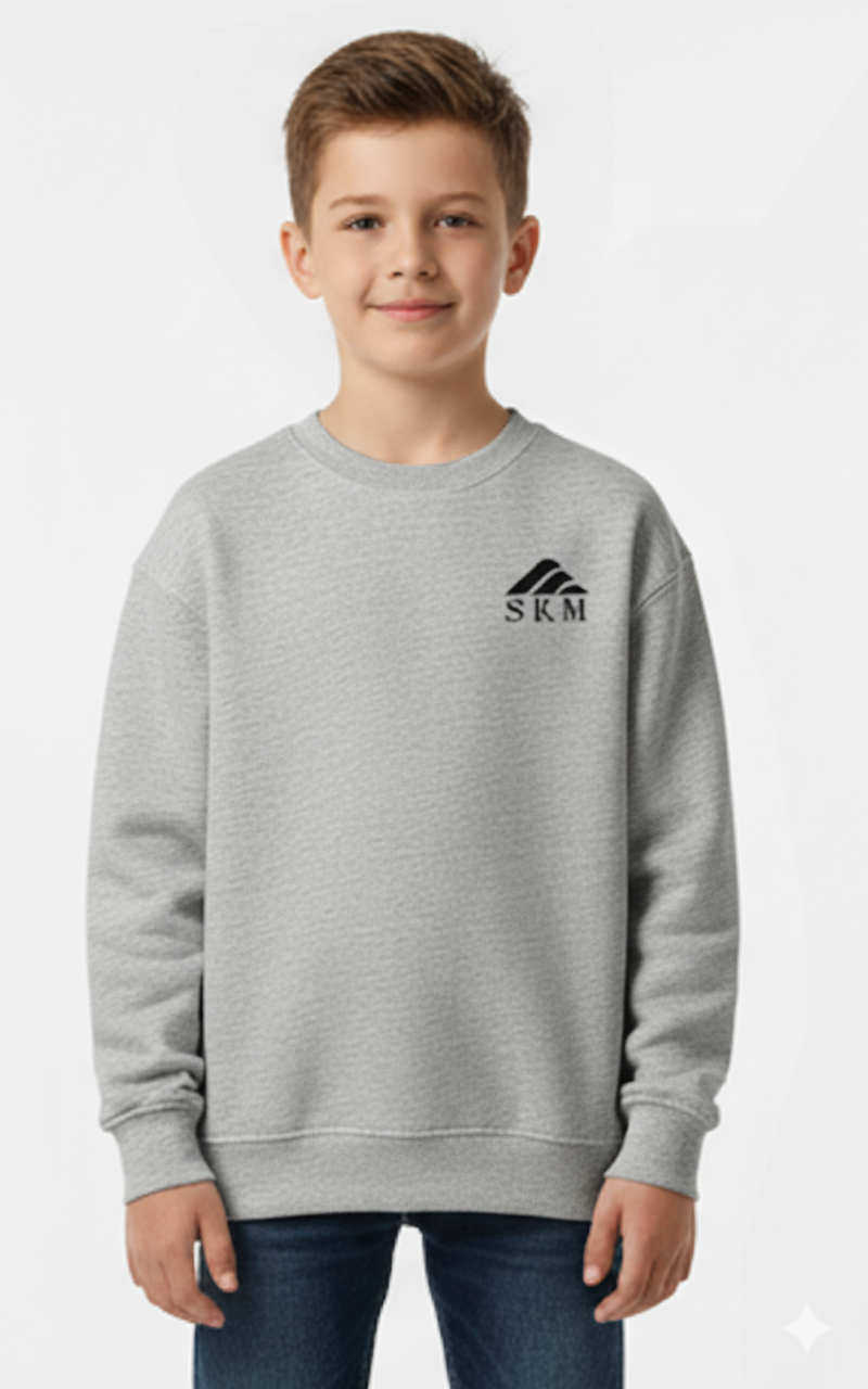 Classic Sweatshirt for Boys – Comfortable Everyday Wear Black