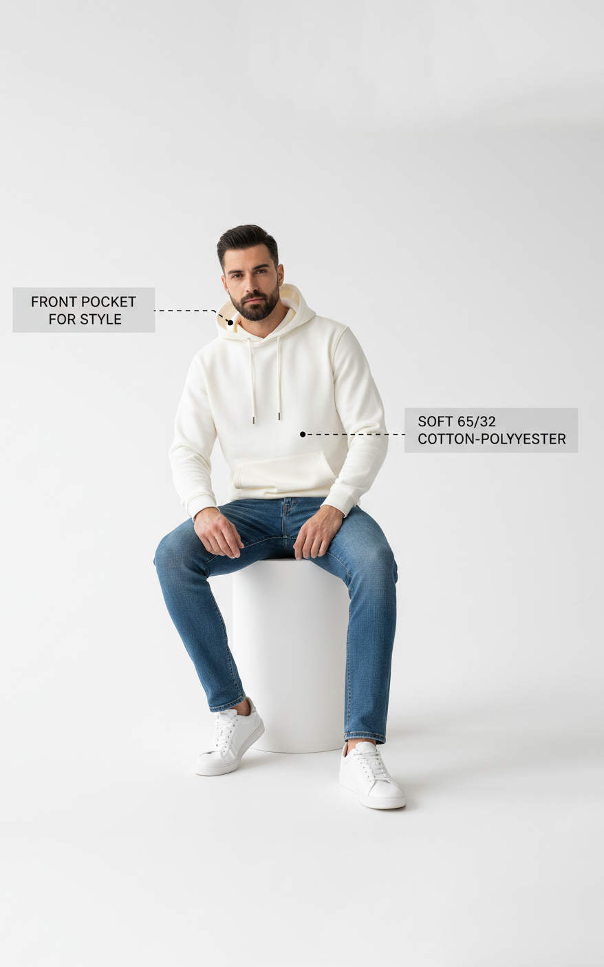 White Hoodie