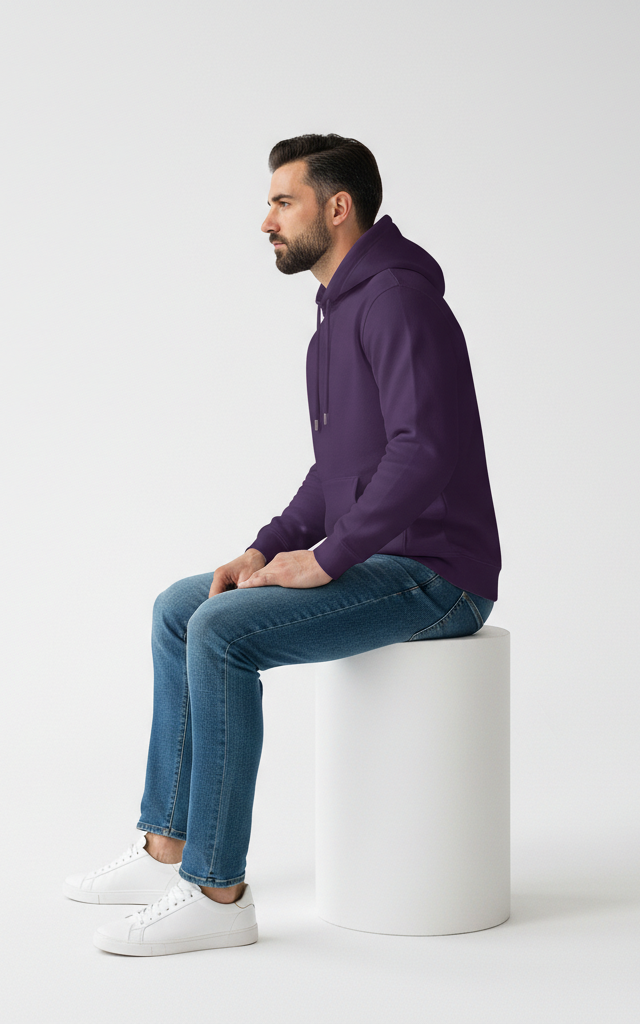 Purple Hoodie Purple
