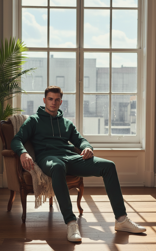 Bottle Green Hoodie