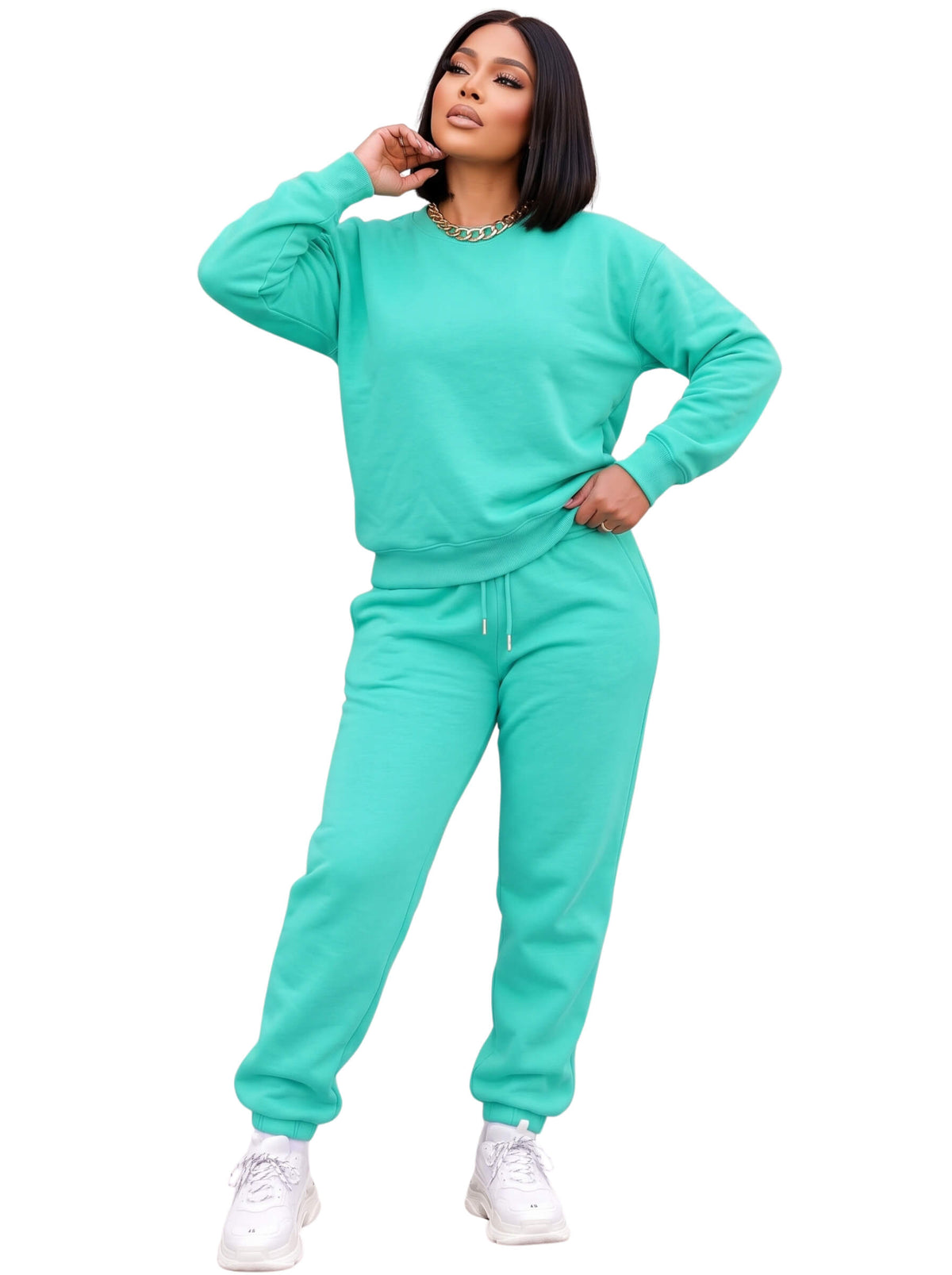 Women Sweatshirt & Joggers Tracksuit | SKM