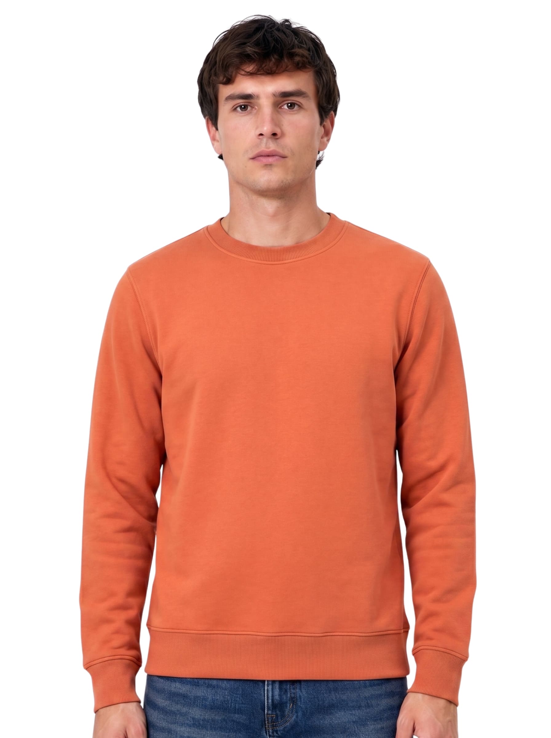 Cozy Men's Sweatshirts | SKM Orange