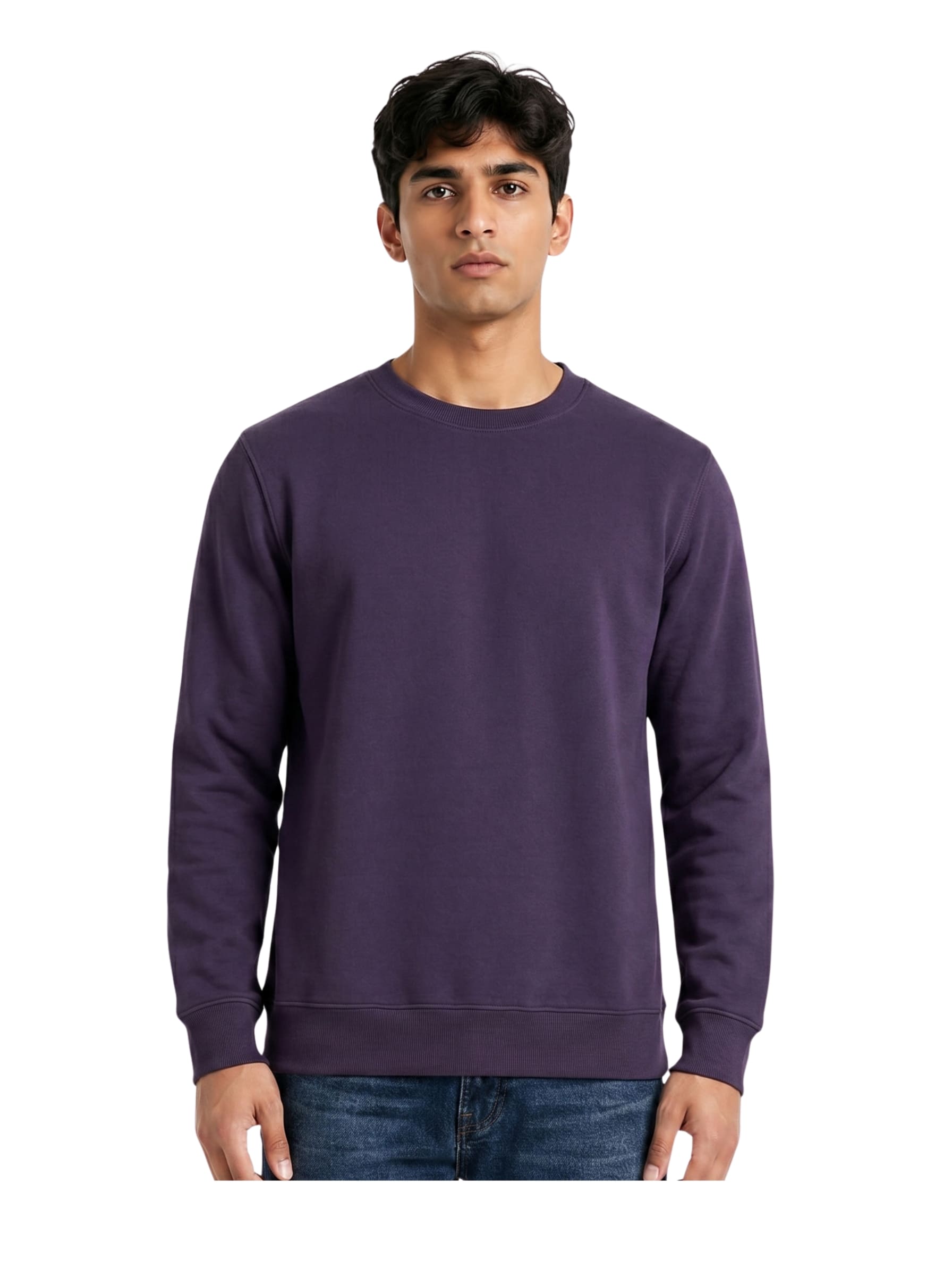 Cozy Men's Sweatshirts | SKM Purple