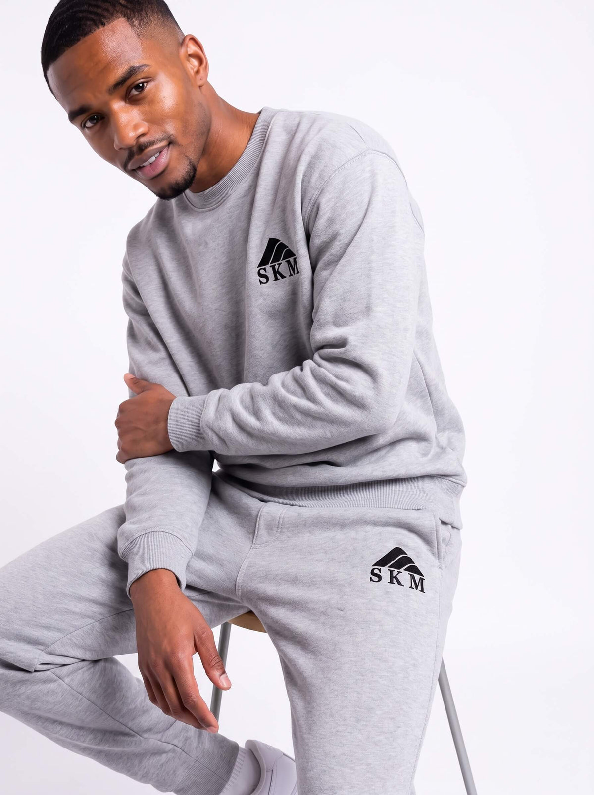 Men Crew Neck Tracksuit | SKM
