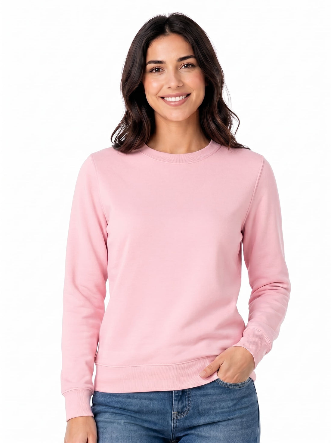 Women's Sweatshirts Pack of 3 | SKM Baby Pink