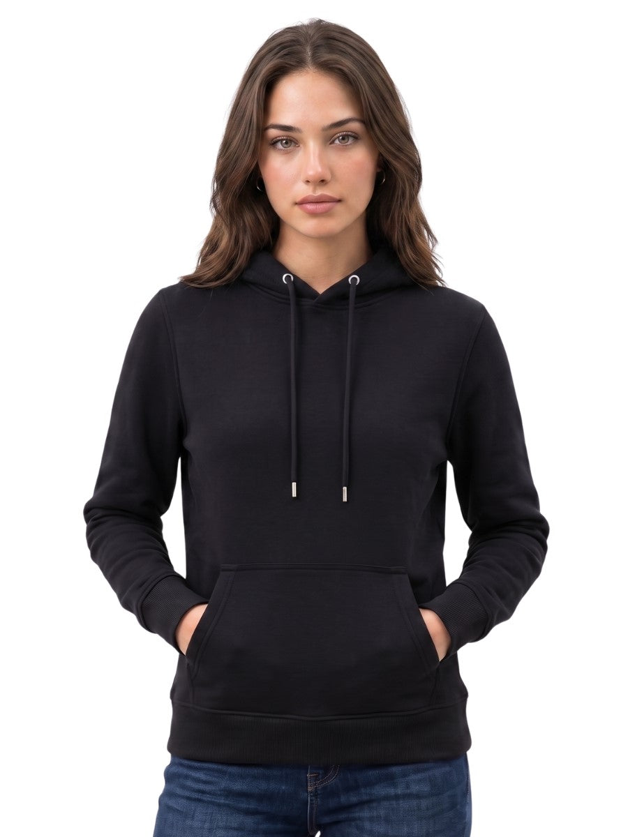 Women's Pullover Hoodies | SKM Black