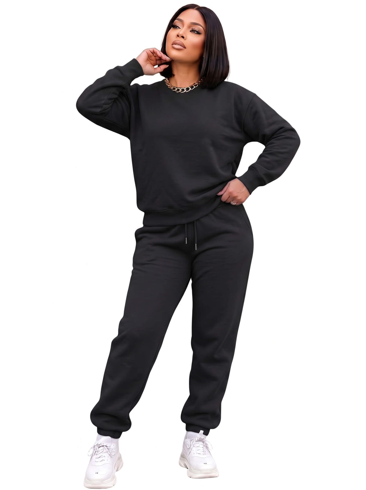 Women Sweatshirt & Joggers Tracksuit | SKM