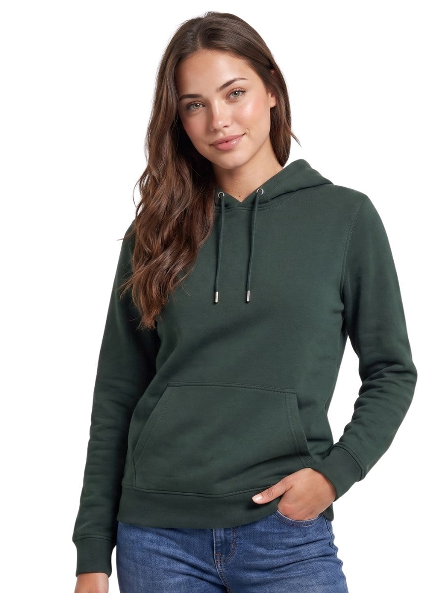 Women's Pullover Hoodies | SKM Bottle Green