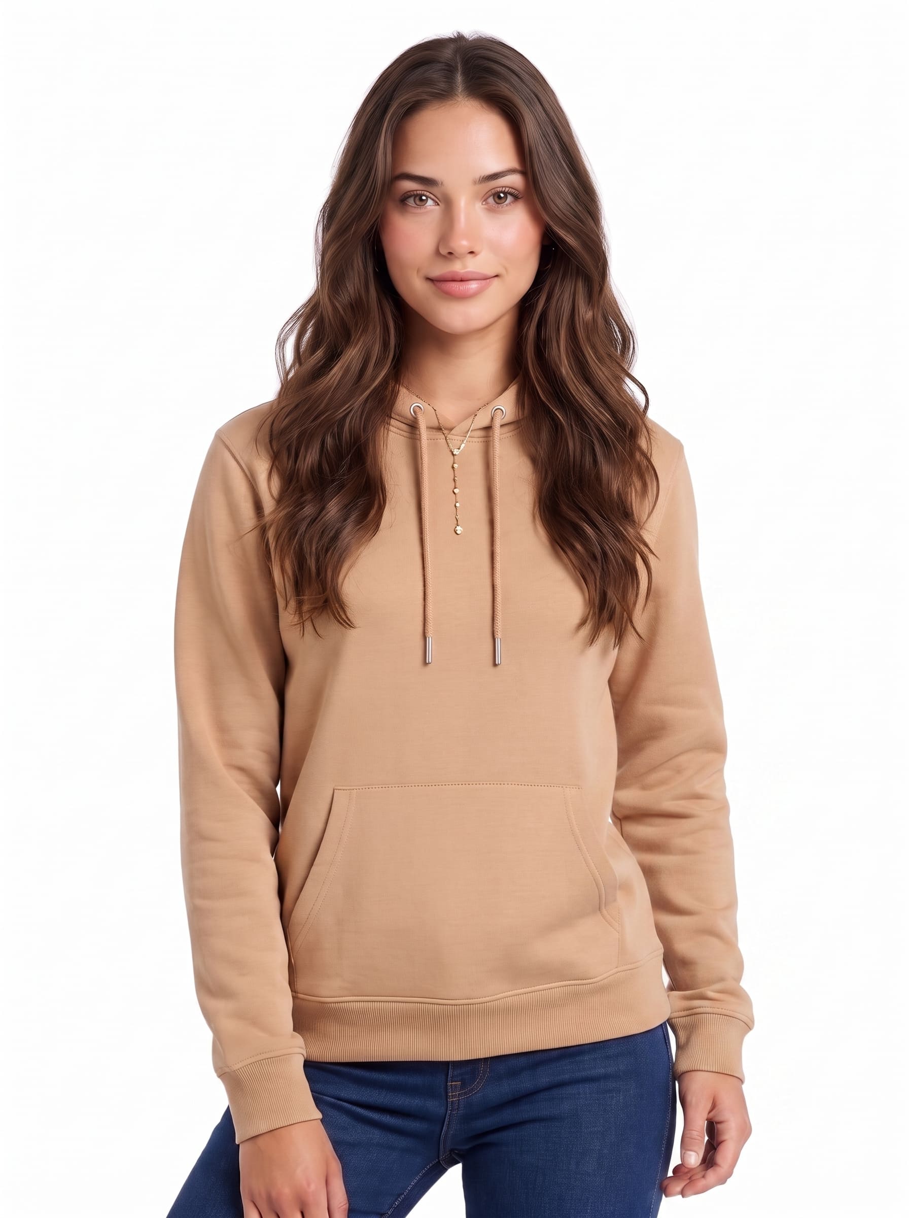 Women's Pullover Hoodies | SKM Camel