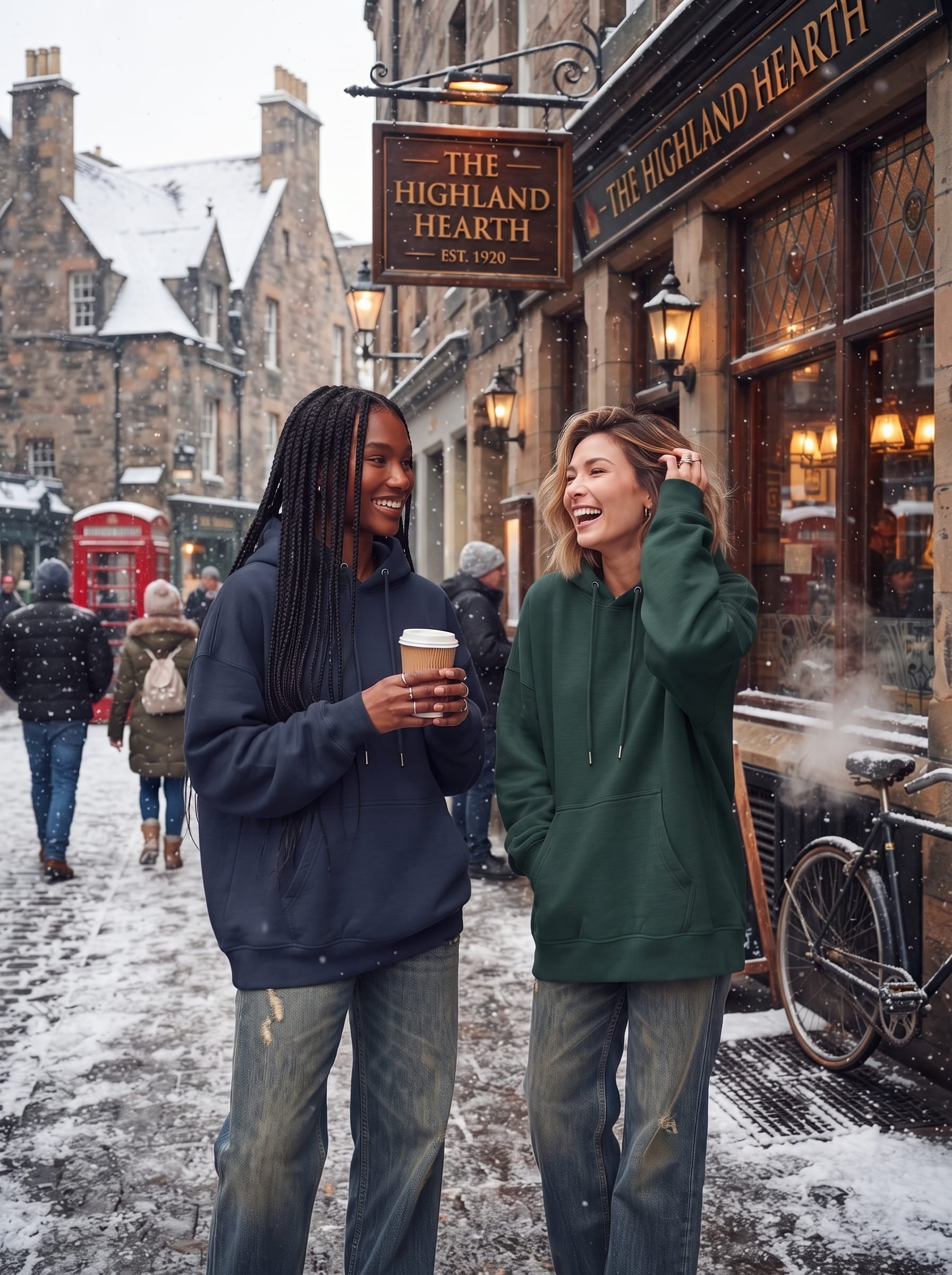 Oversized Women's Hoodie Pack of 2 | SKM