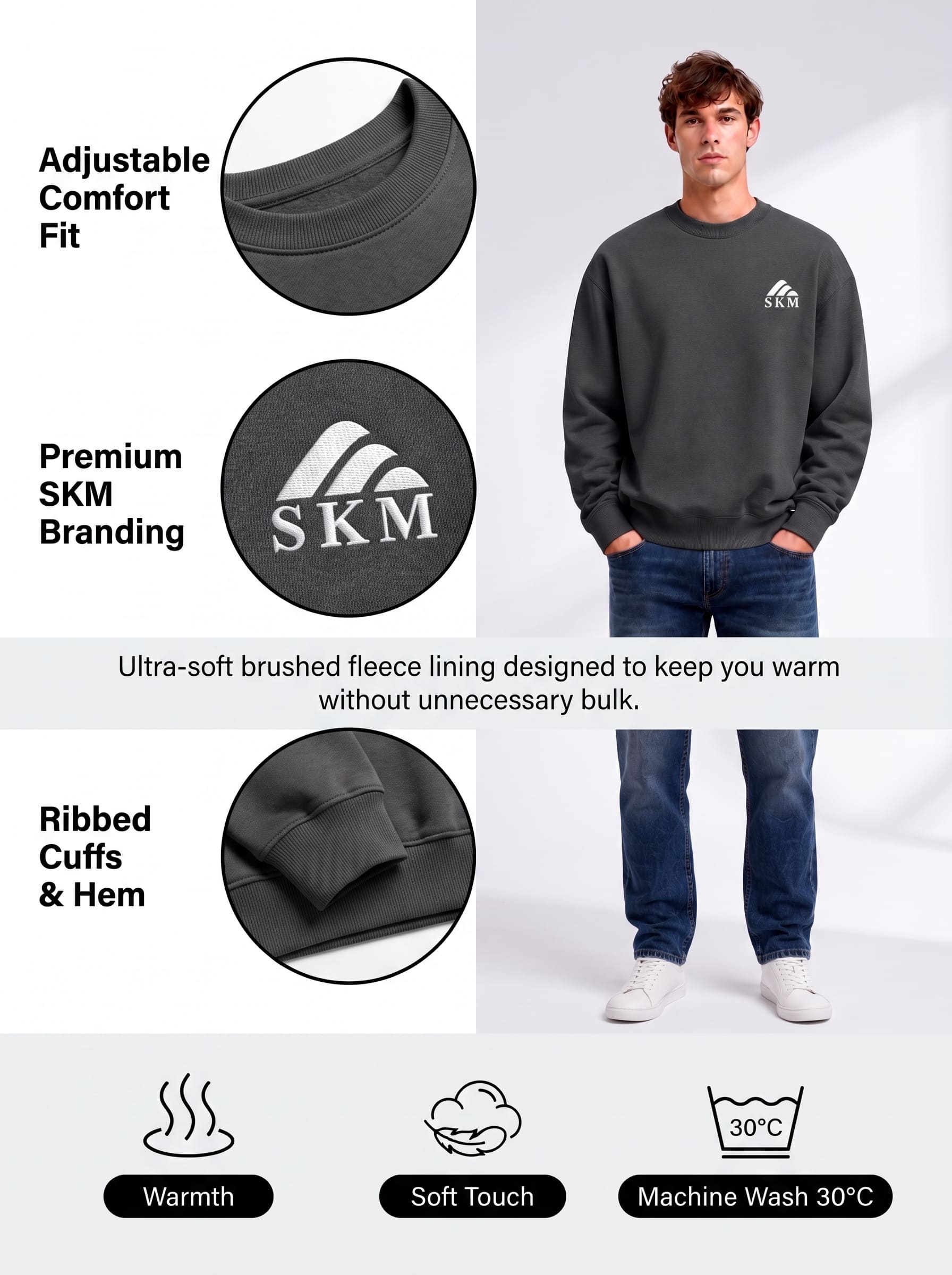 Men's Sweatshirts | SKM