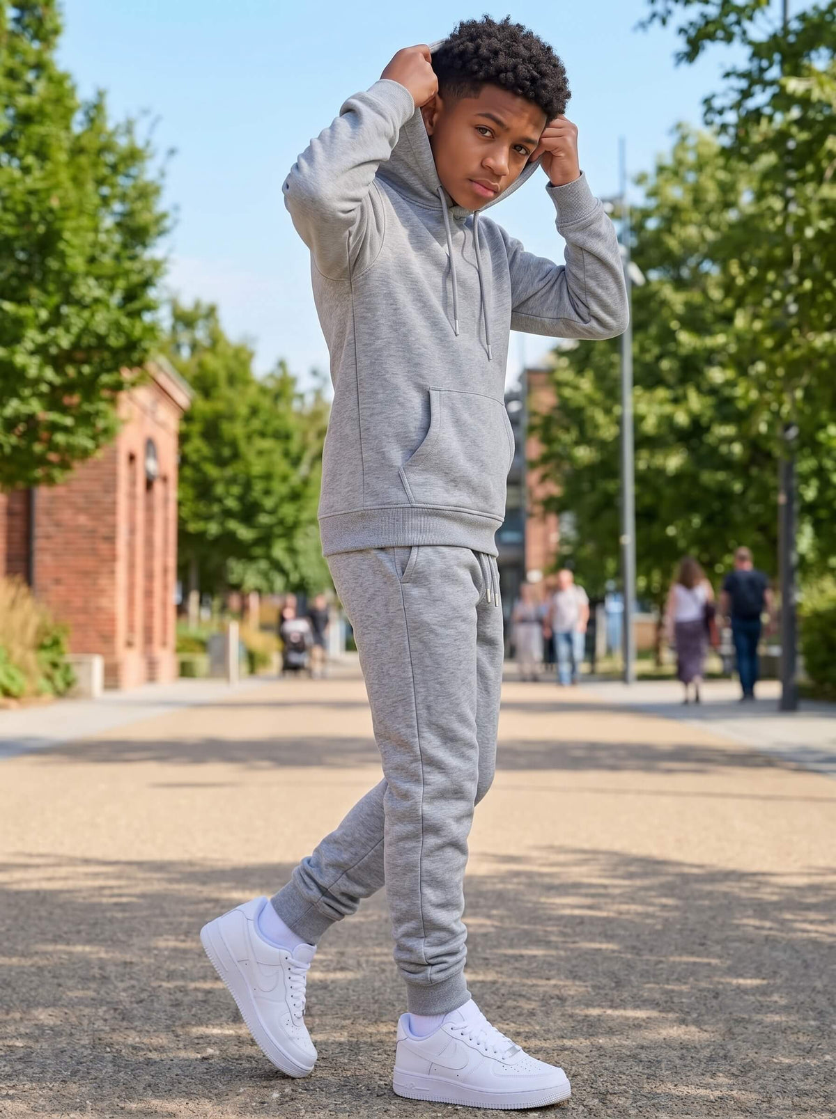 Boys Hoodie & Joggers Tracksuit | SKM