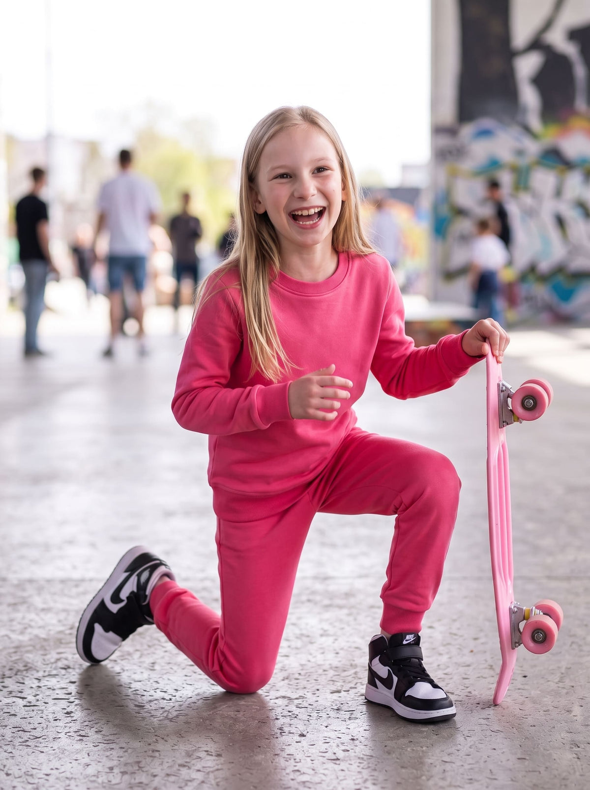 Girls Sweatshirt Tracksuit | SKM