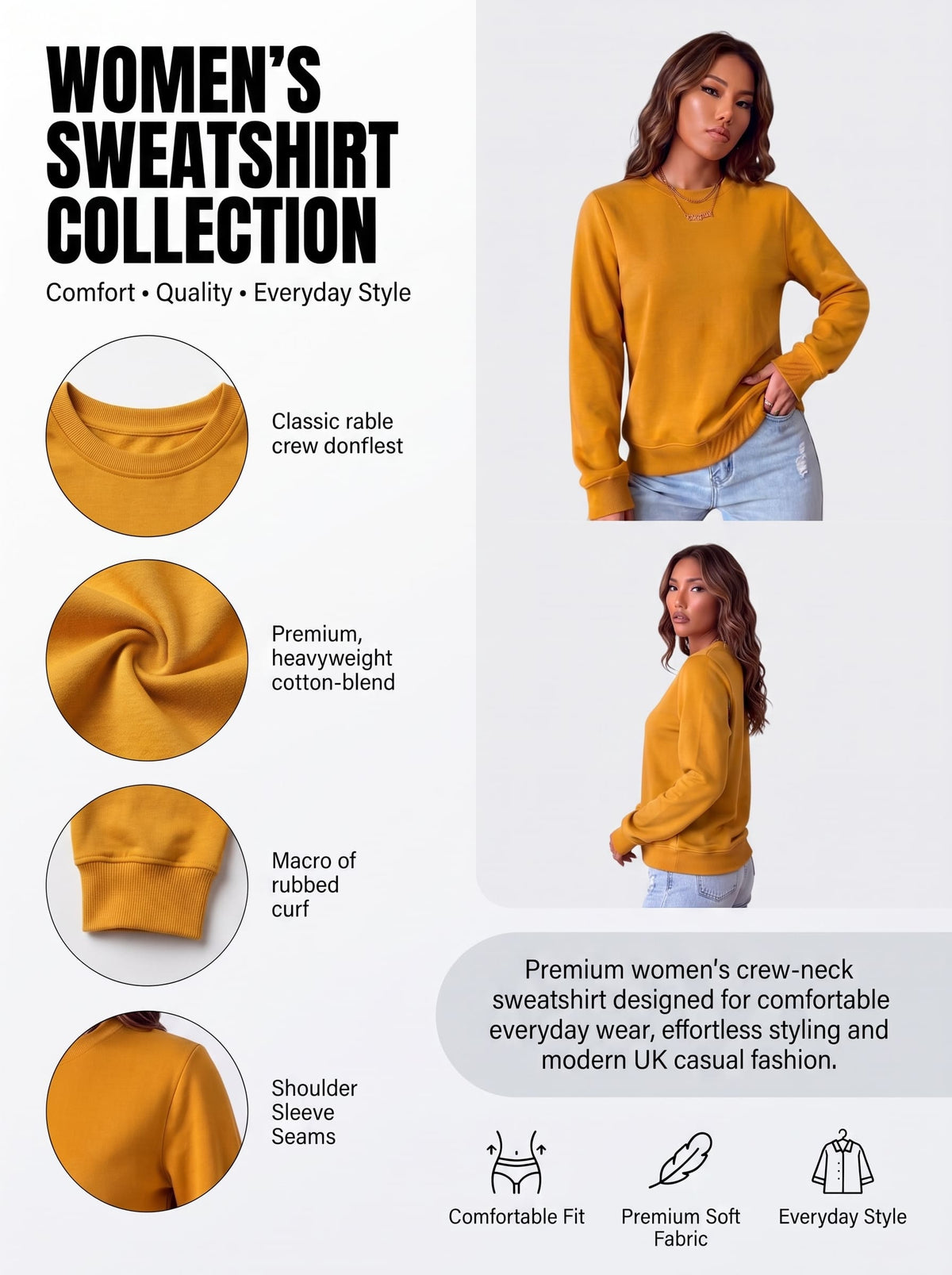 Women Sweatshirts | SKM