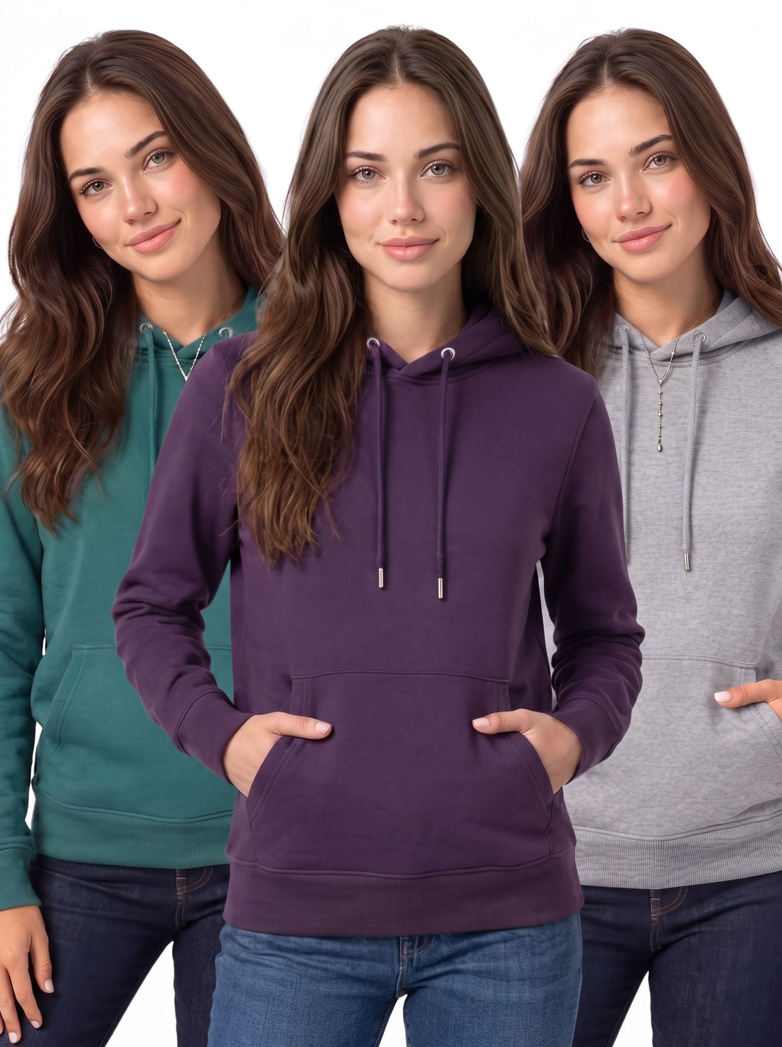 Women's Pullover Hoodies Pack of 3 | SKM