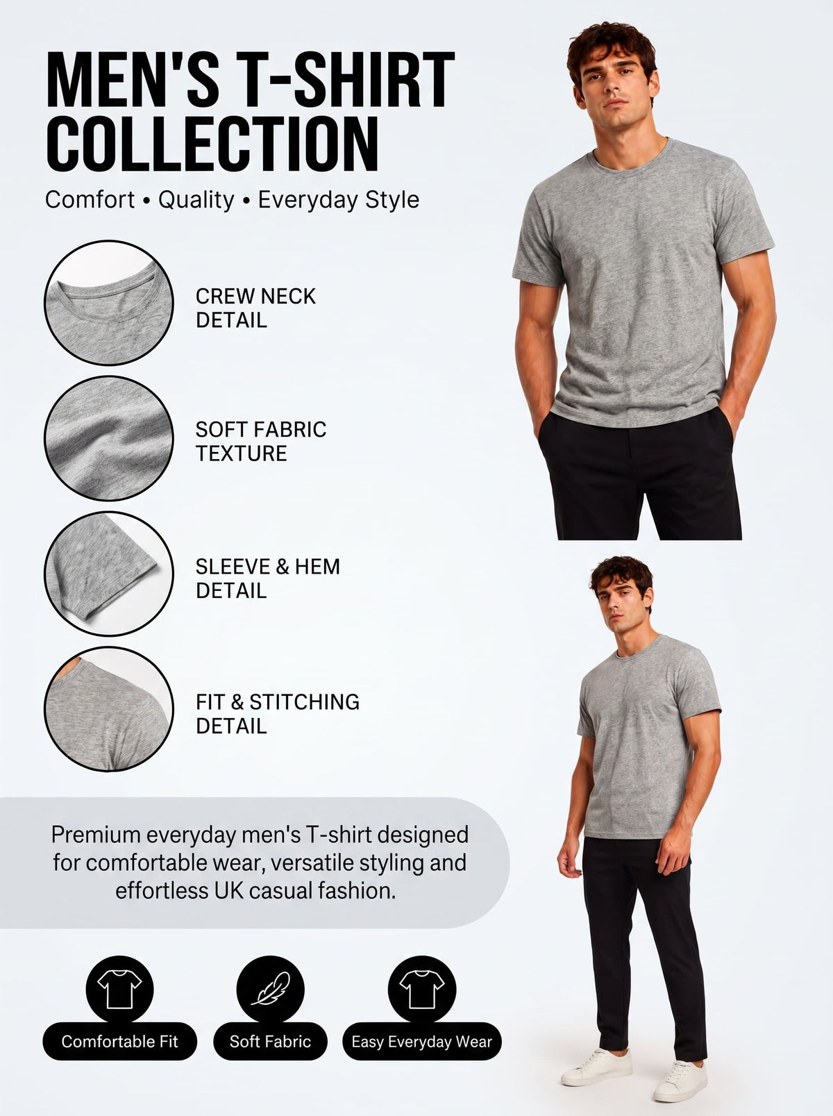 Men's T-Shirts | SKM.