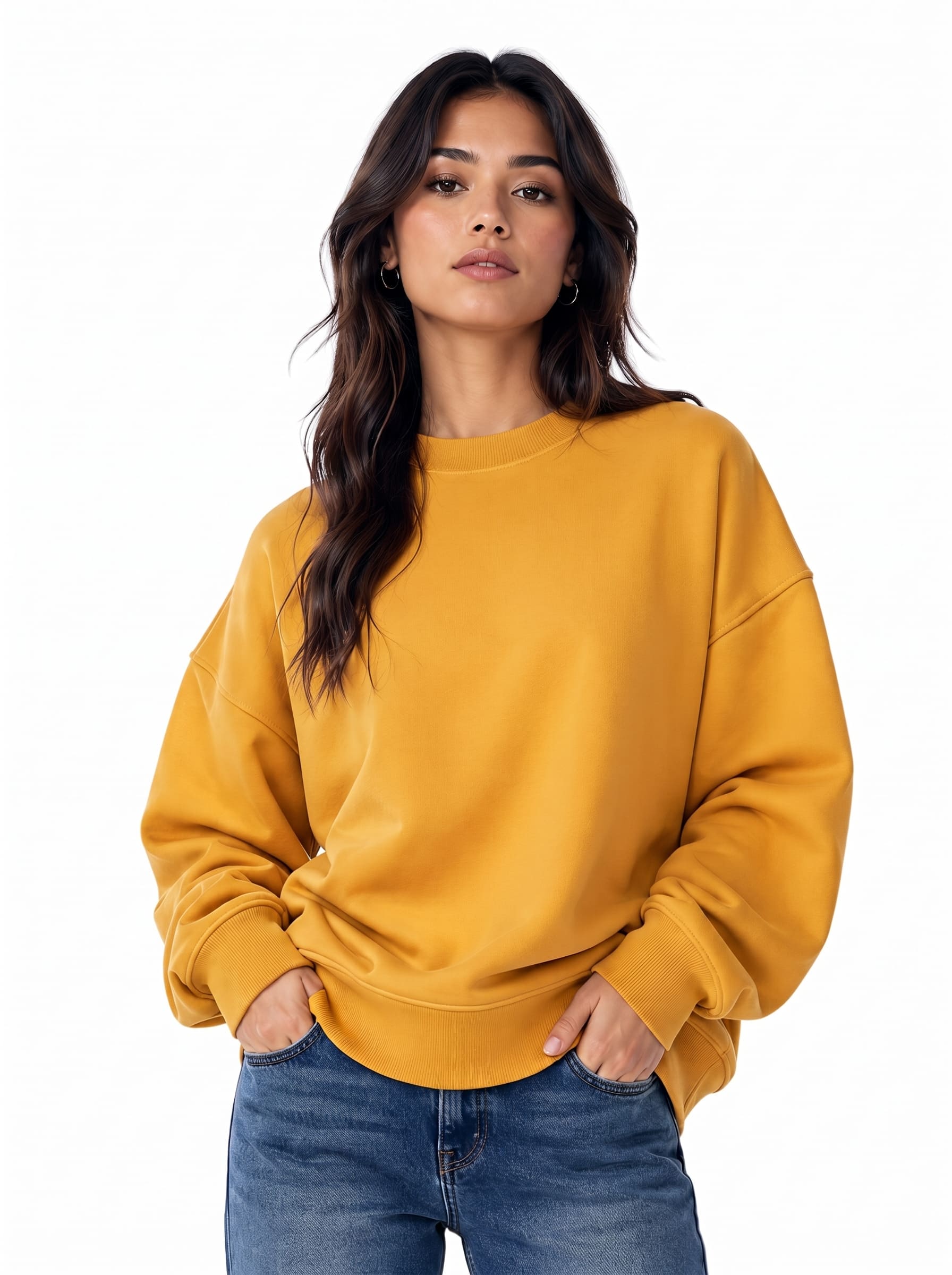 Oversized Women's Sweatshirts | SKM Gold
