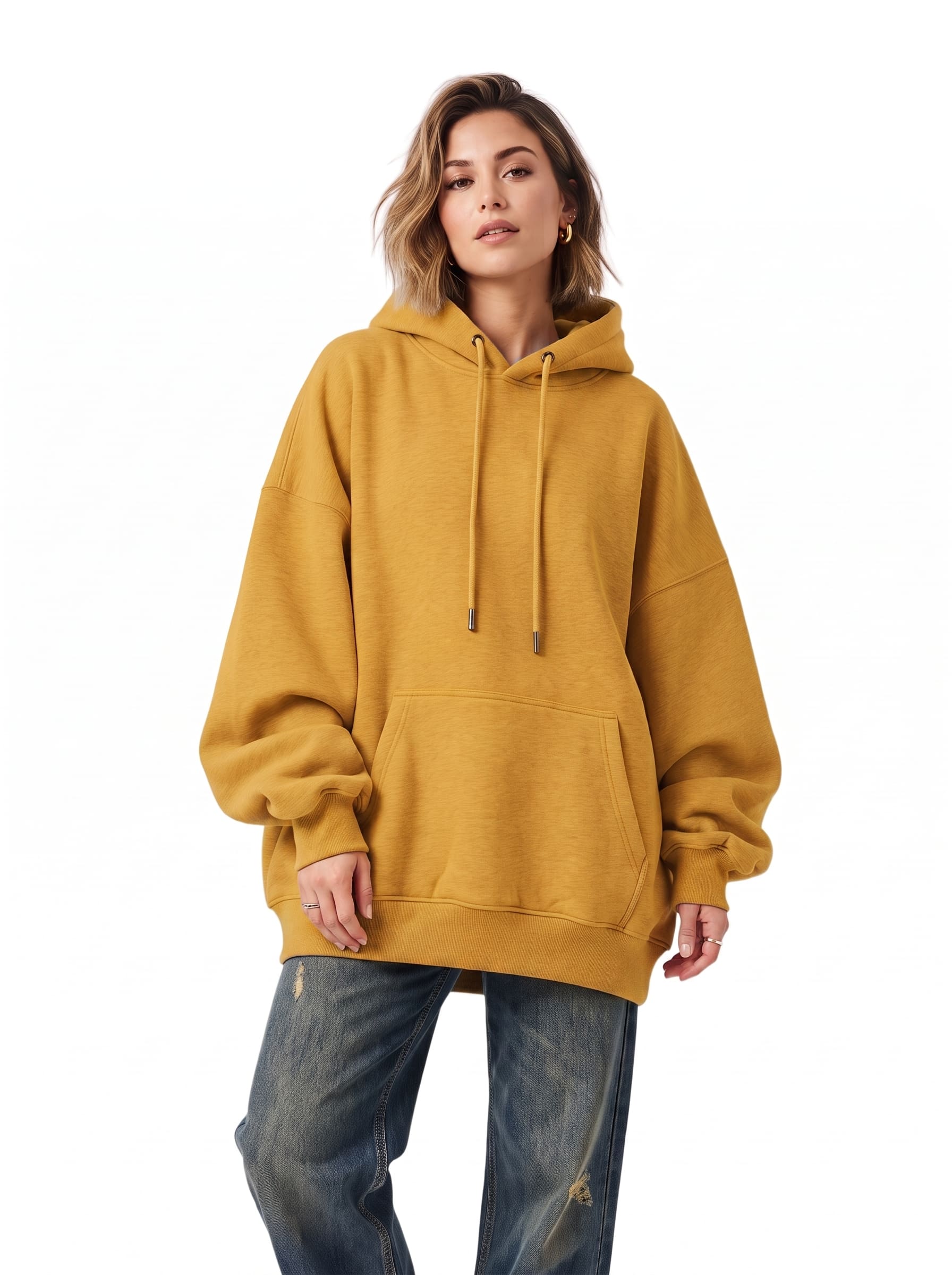 Oversized Women's Hoodie Pack of 3 | SKM Gold